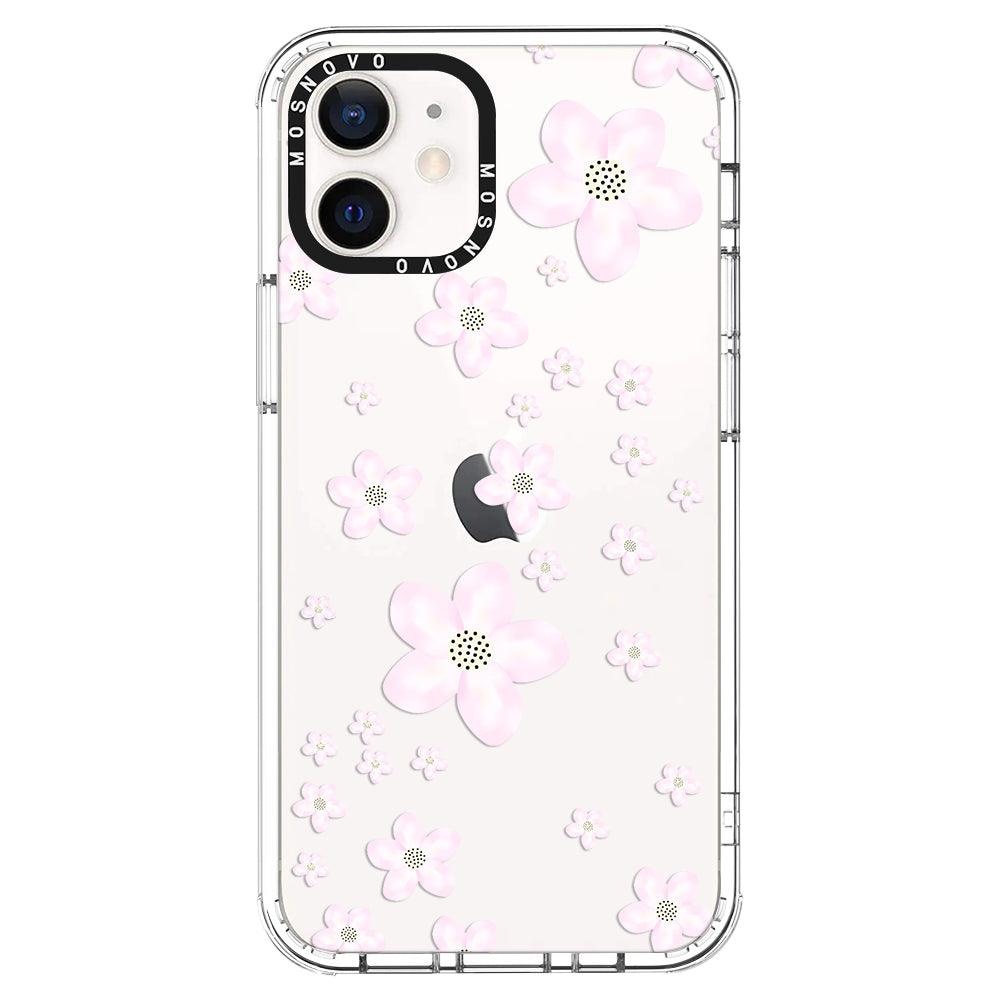 Pink Cherry Blossom Phone Case - iPhone 12 Case