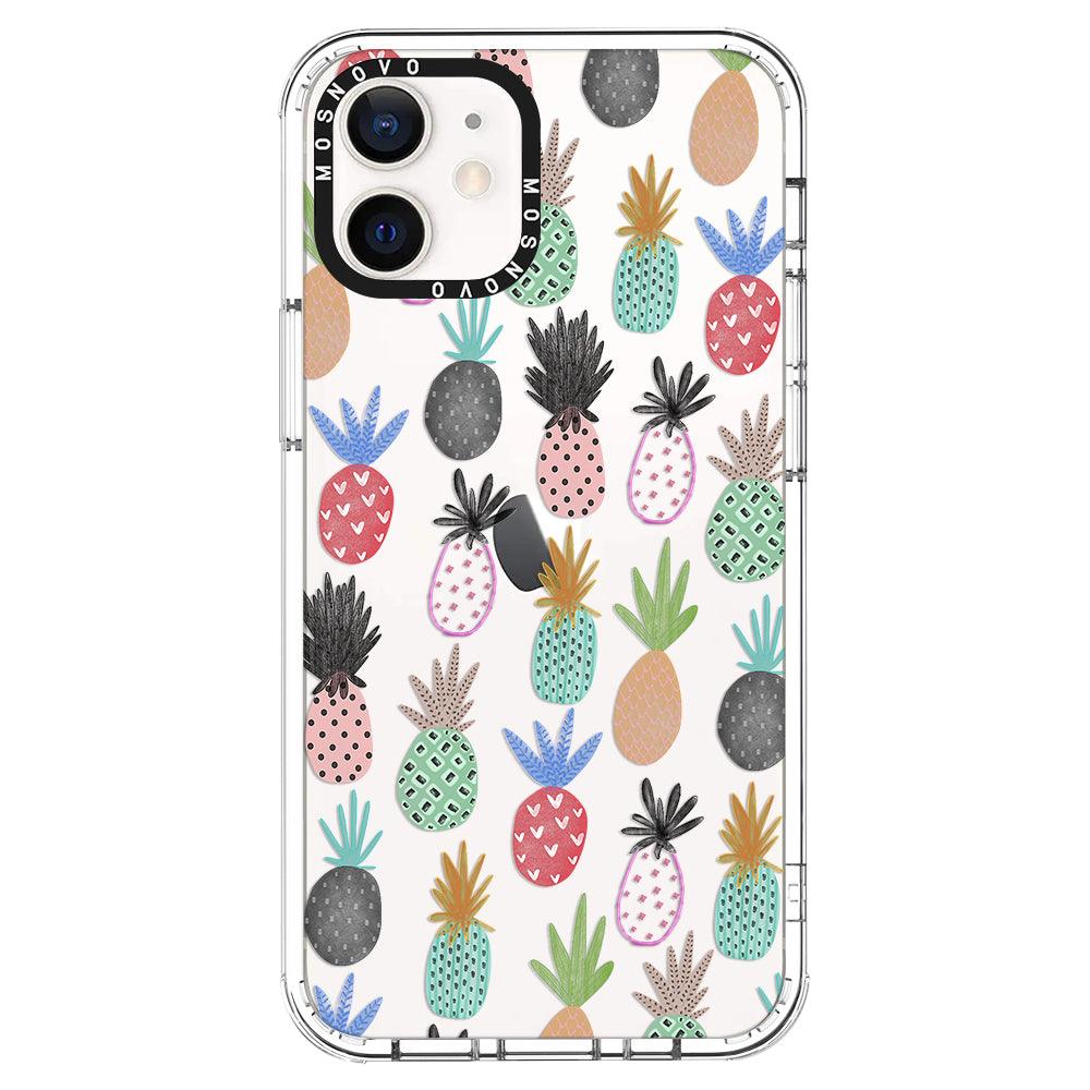 Cute Pineapple Phone Case - iPhone 12 Mini Case