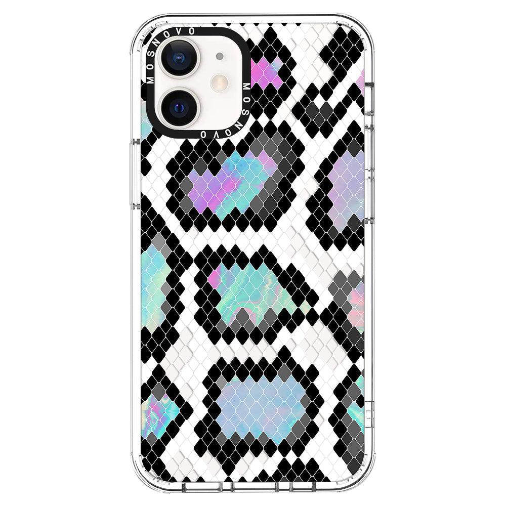 Aurora Snake Print Phone Case - iPhone 12 Case