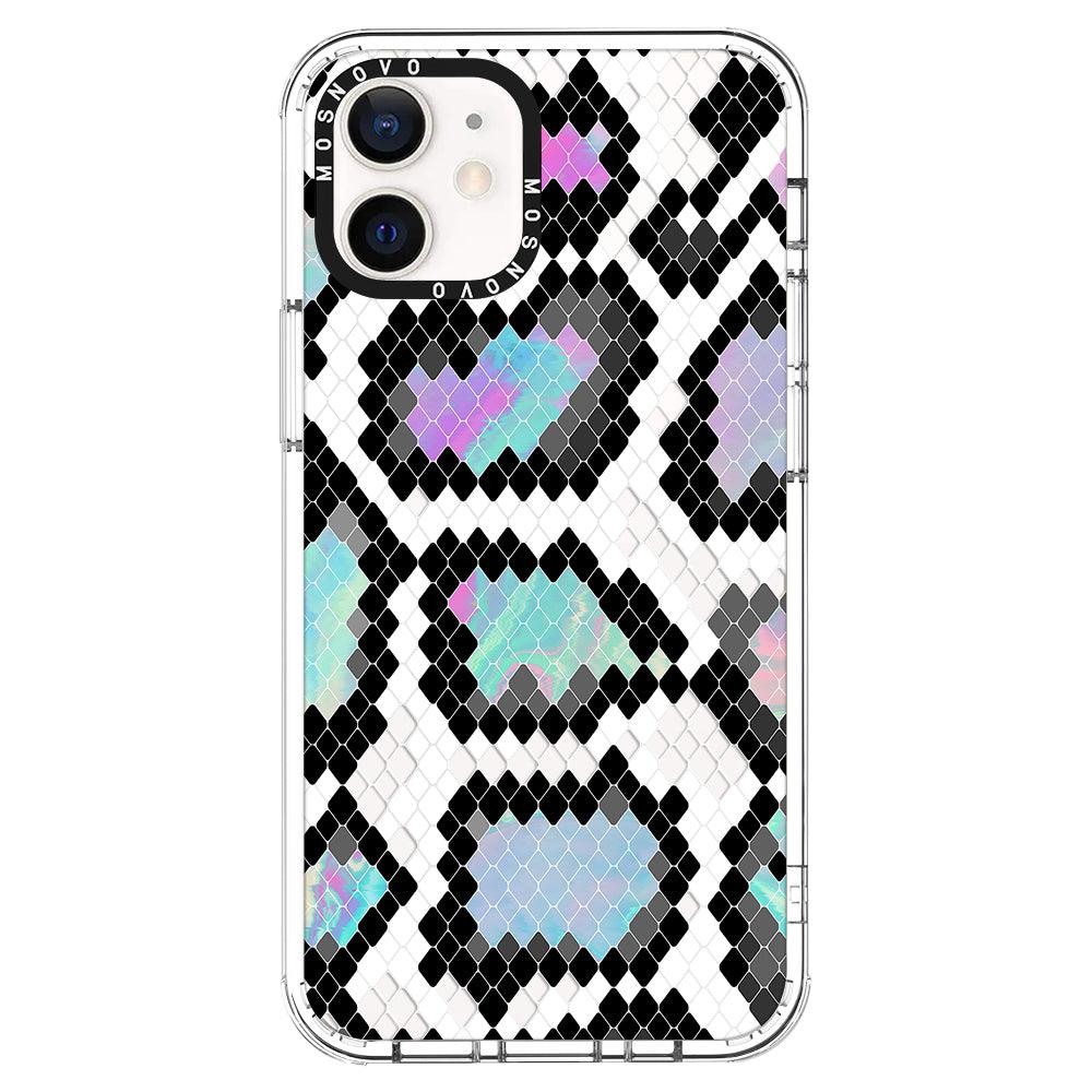 Aurora Snake Print Phone Case - iPhone 12 Mini Case