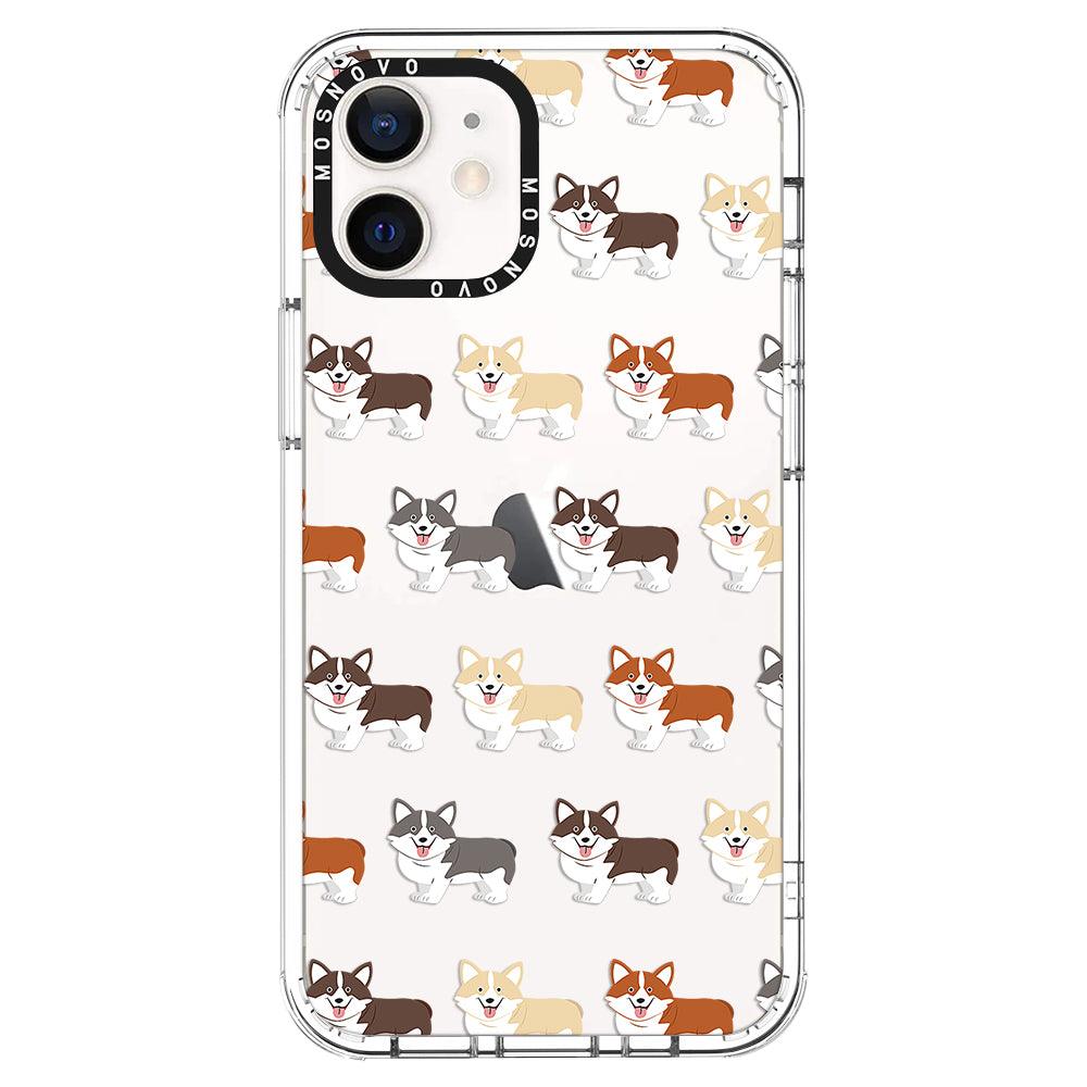 Adorable Corgi Phone Case - iPhone 12 Mini Case