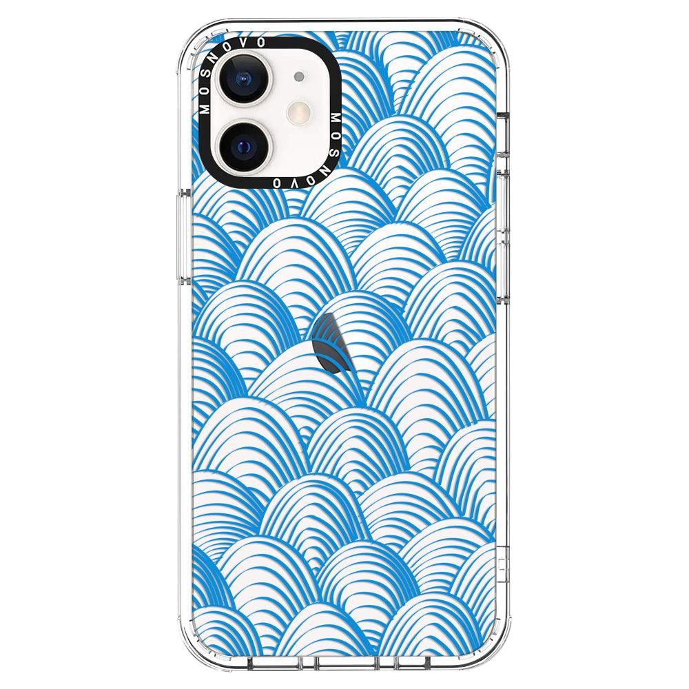 Wave Art Phone Case - iPhone 12 Mini Case