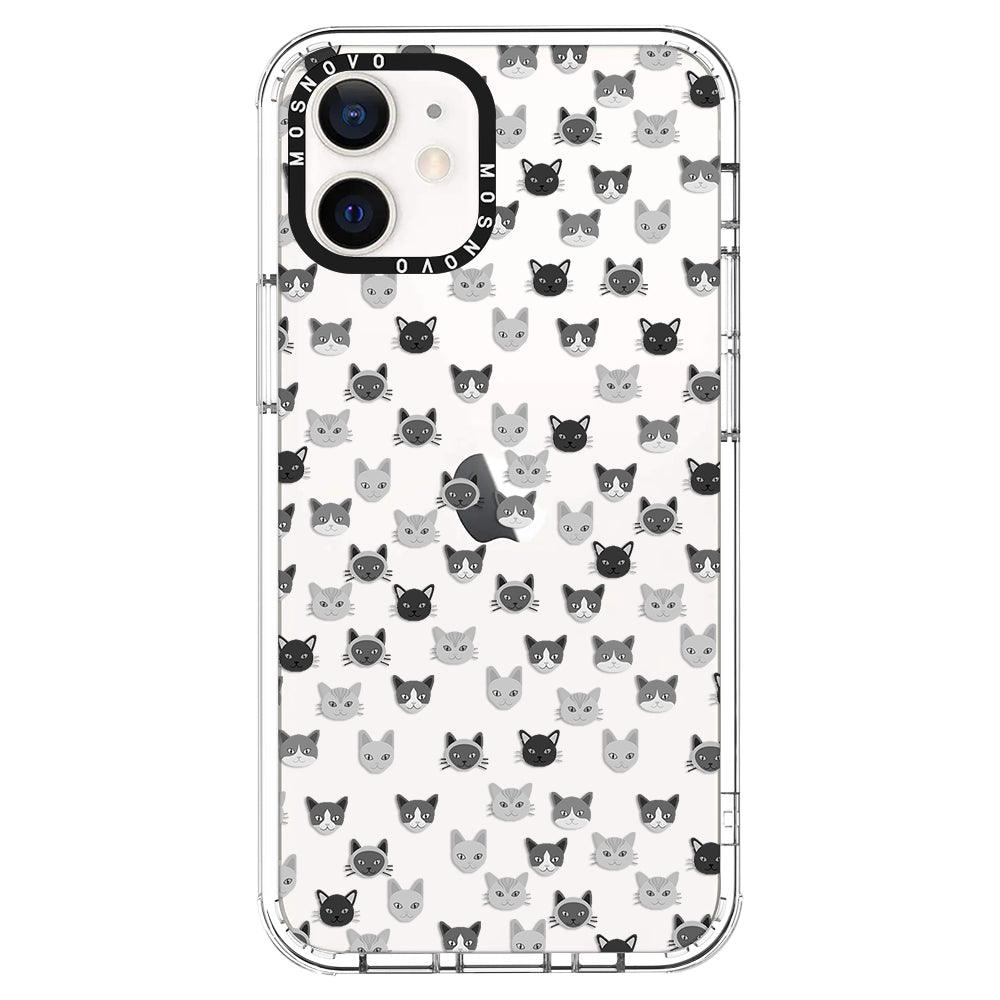 Cats Phone Case - iPhone 12 Mini Case