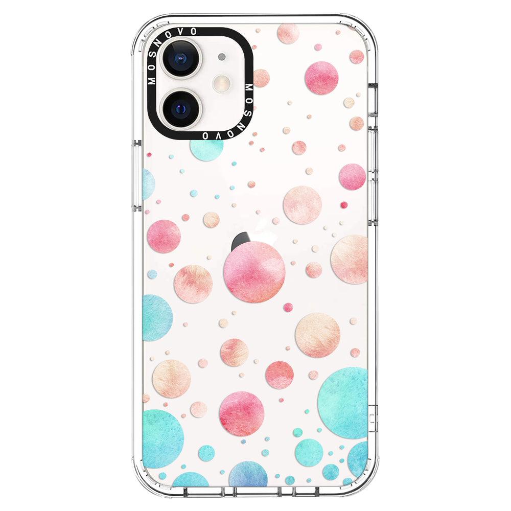 Watercolor Polka Dot Phone Case -  iPhone 12 Case