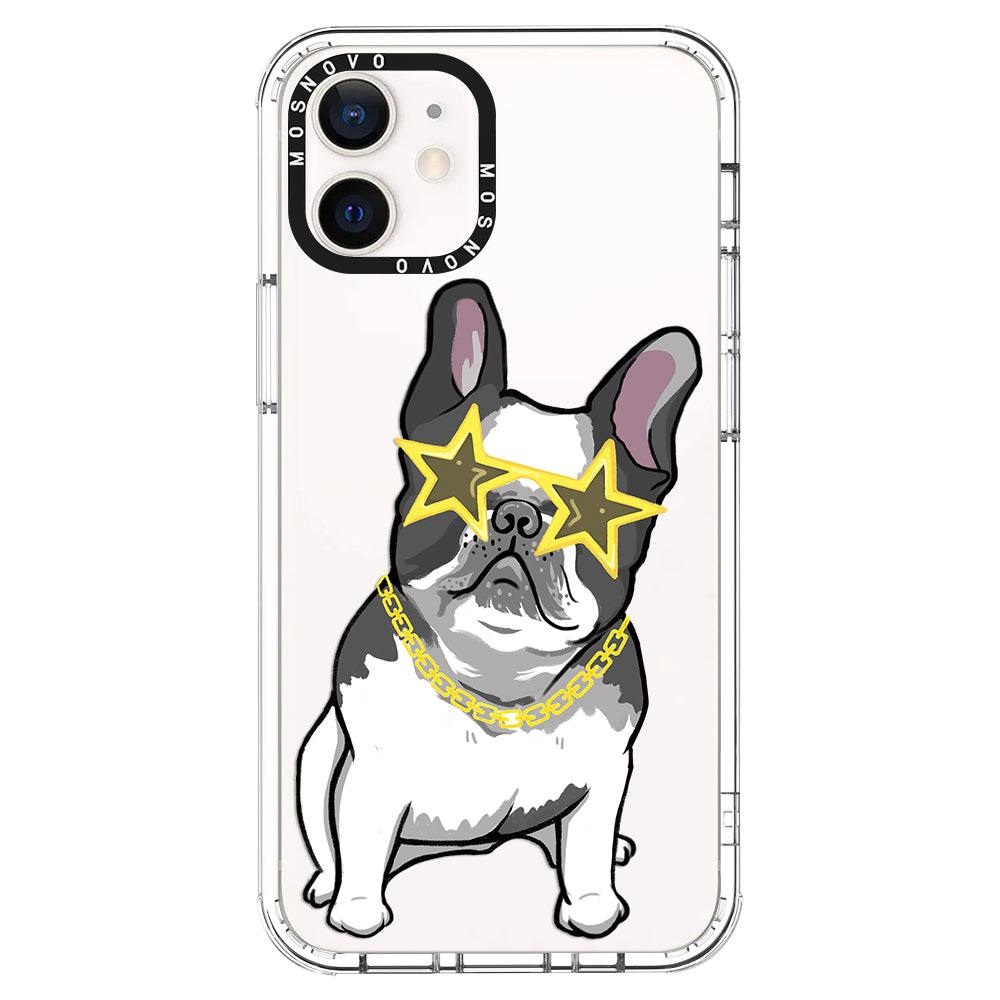 Cool French Bulldog Phone Case - iPhone 12 Case