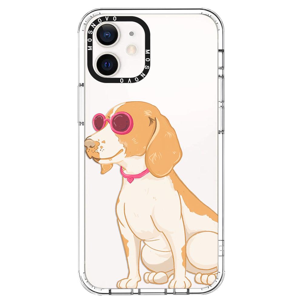 Cute Beagle Phone Case - iPhone 12 Case