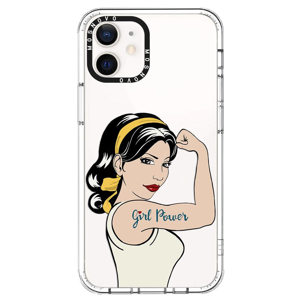 Girl Power Phone Case - iPhone 12 Mini Case