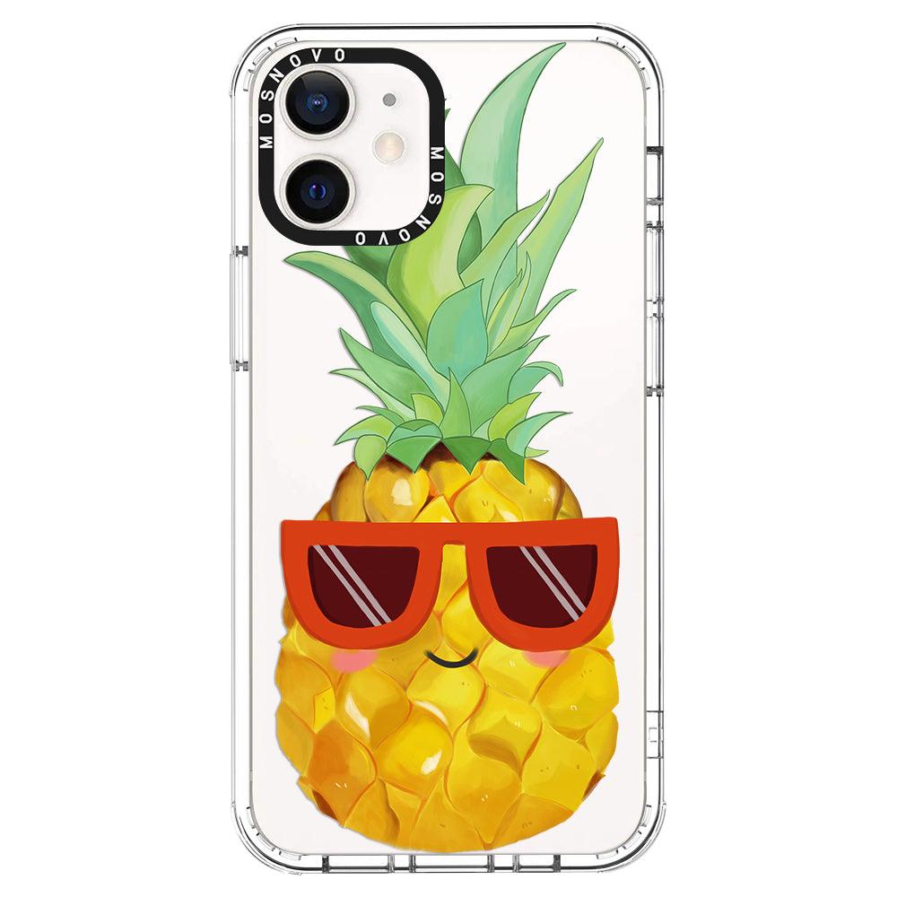 Cool Pineapple Phone Case - iPhone 12 Mini Case