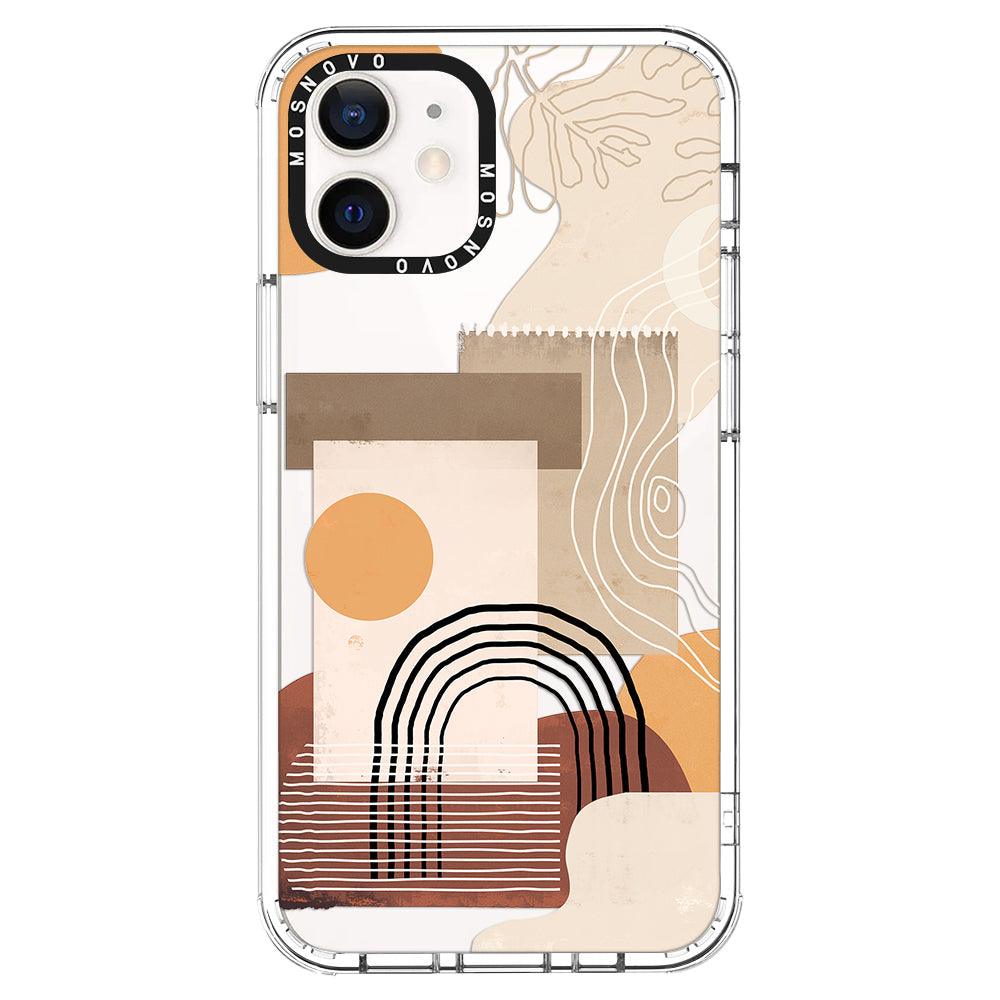 Minimalist Abstract Art Phone Case - iPhone 12 Case