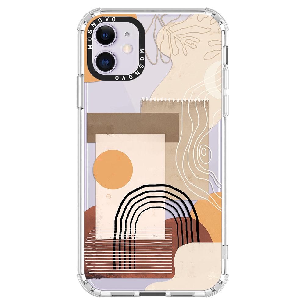 Minimalist Abstract Art Phone Case - iPhone 11 Case