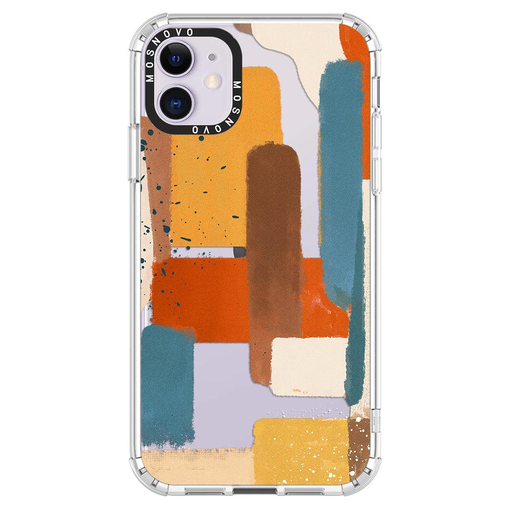 Brush Art Phone Case - iPhone 11 Case