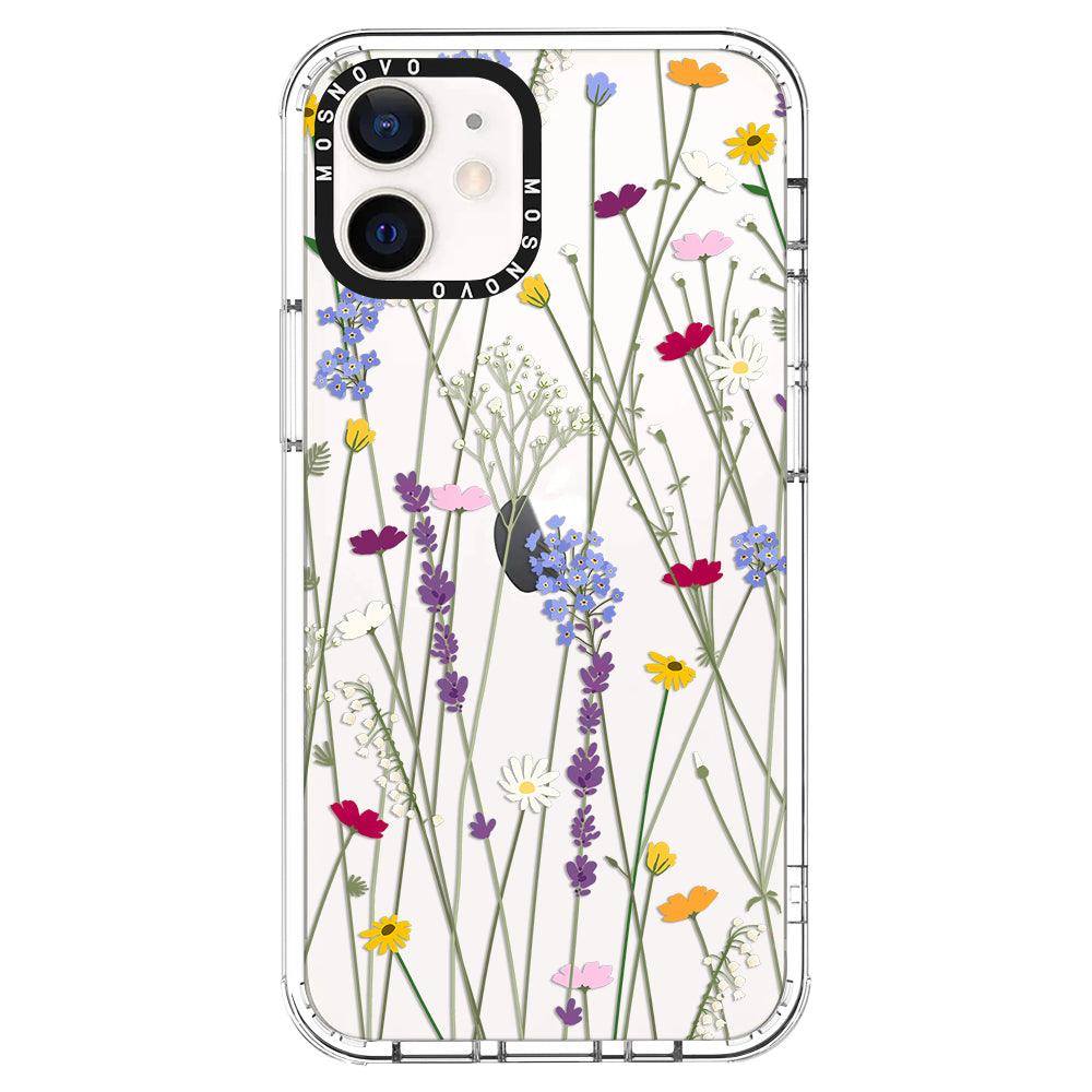 Floral Garden Phone Case - iPhone 12 Mini Case