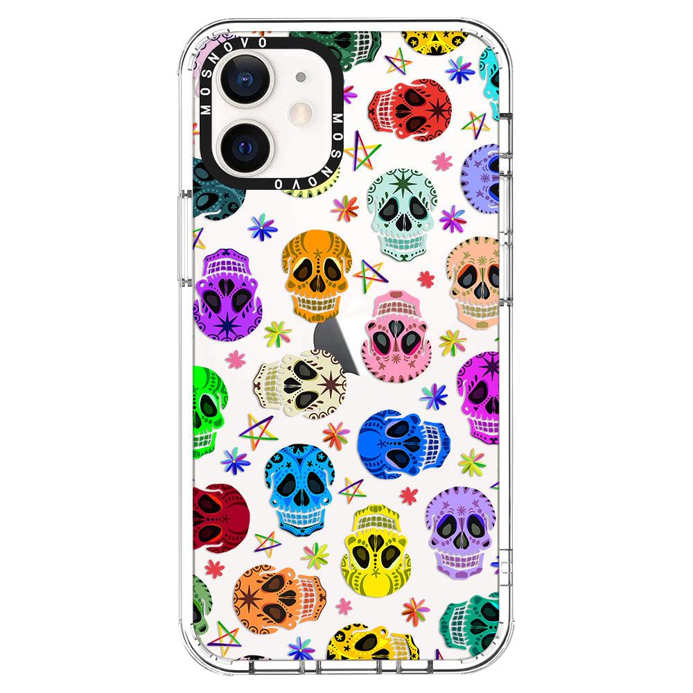 Sugar Skull Phone Case - iPhone 12 Case