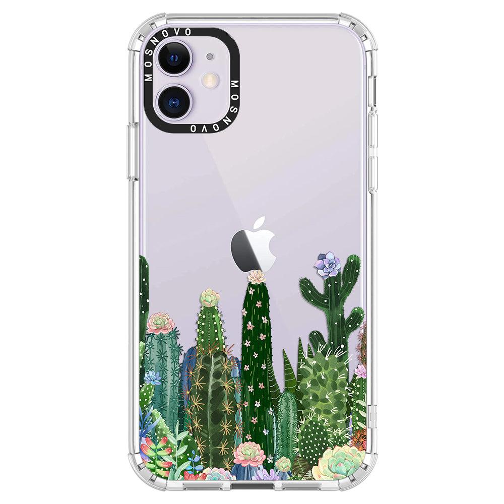 Succulents Garden Phone Case - iPhone 11 Case