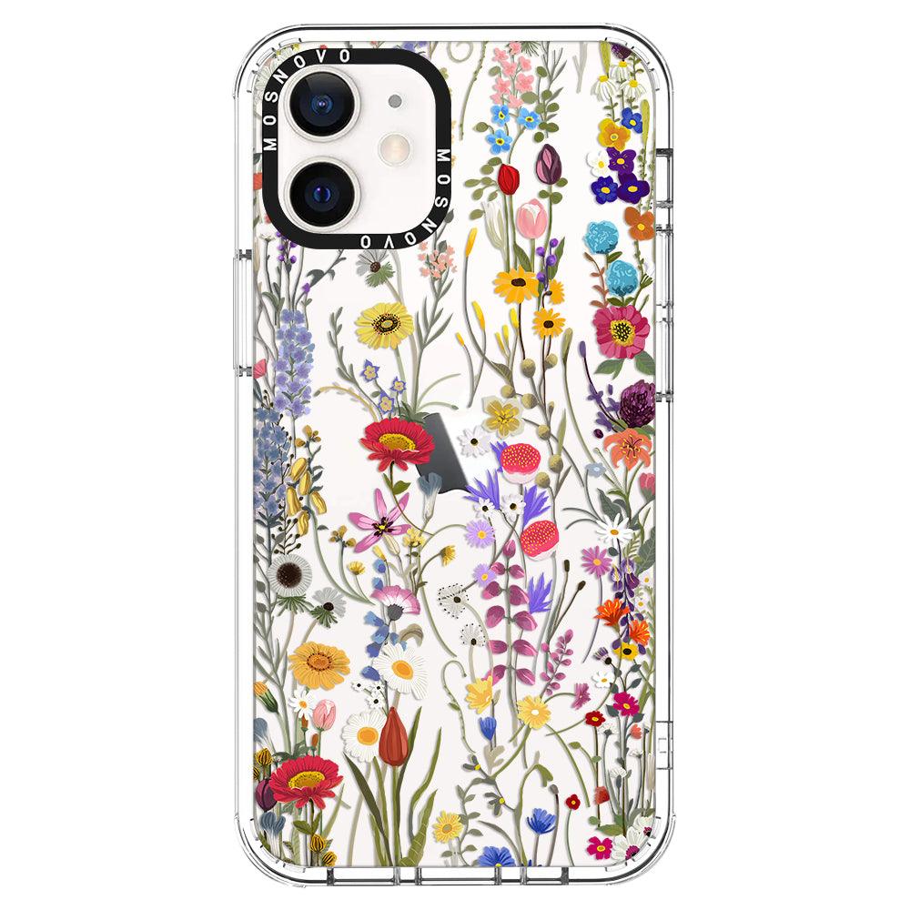 Wildflower Meadow Phone Case - iPhone 12 Case