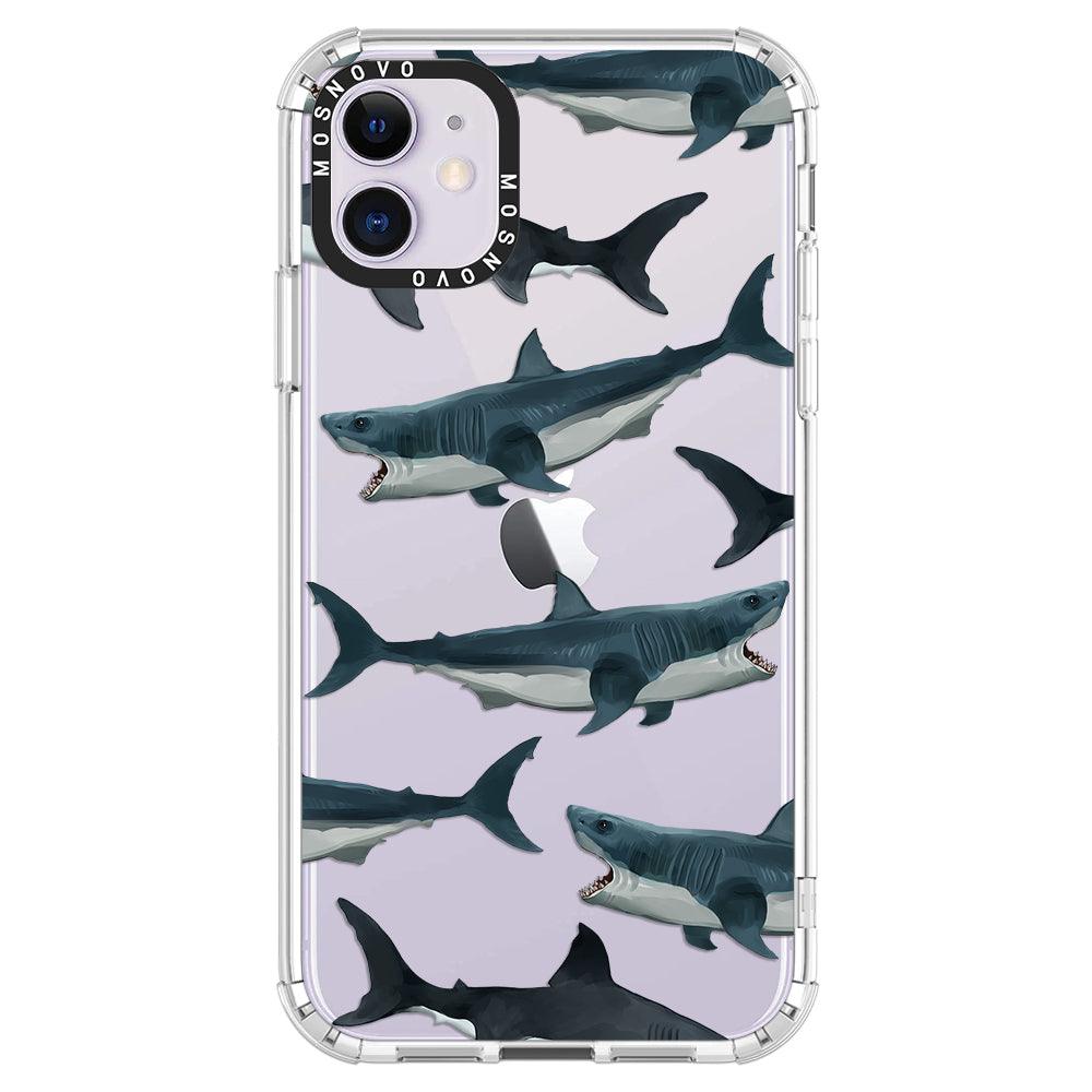 Great White Shark Phone Case - iPhone 11 Case