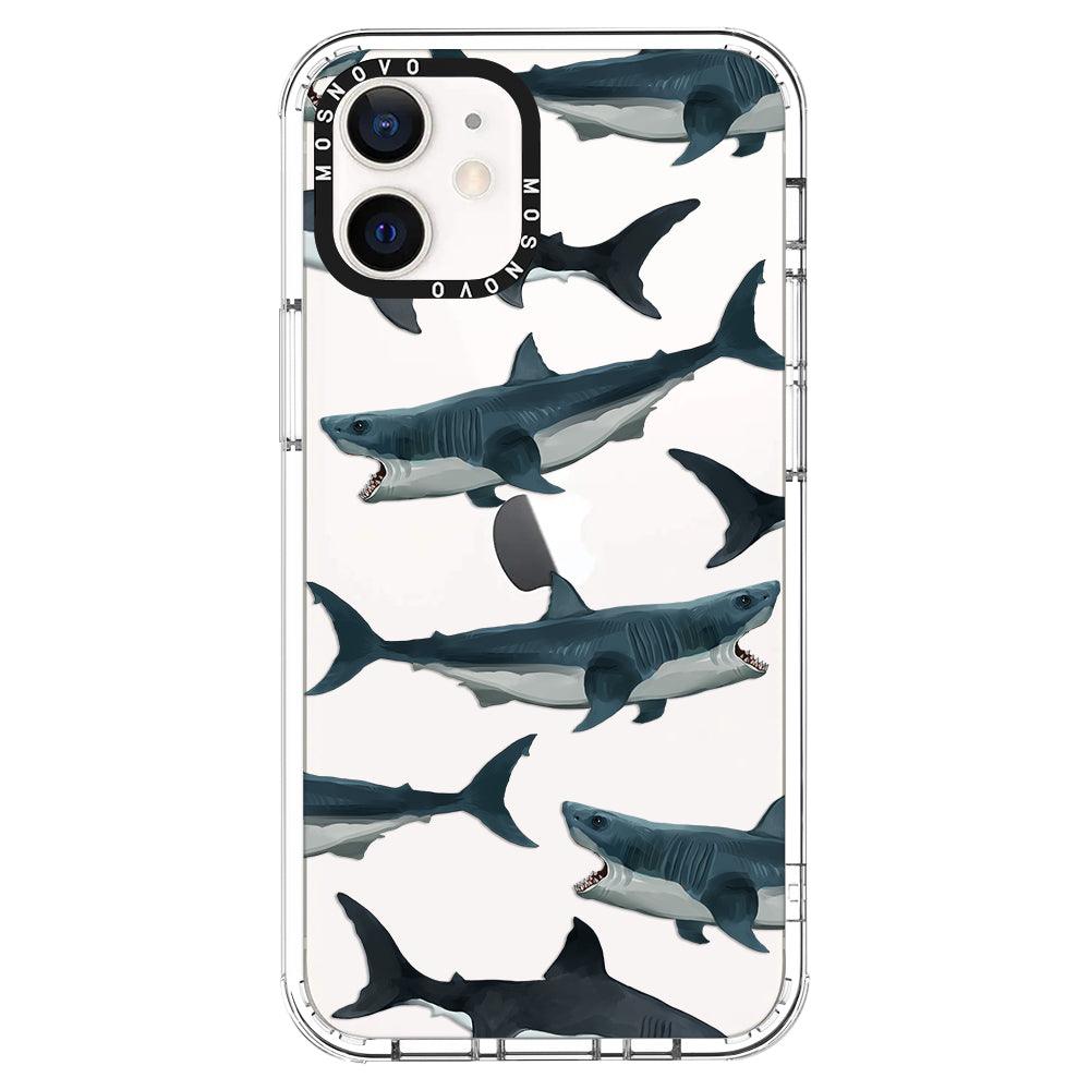 Great White Shark Phone Case - iPhone 12 Case