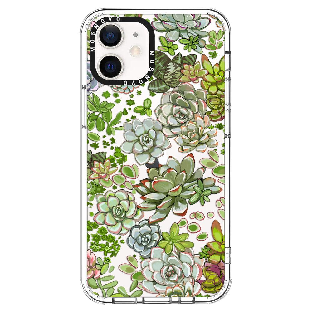 Succulents Phone Case - iPhone 12 Case