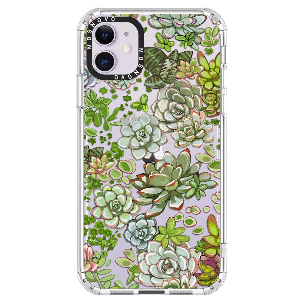 Succulents Phone Case - iPhone 11 Case