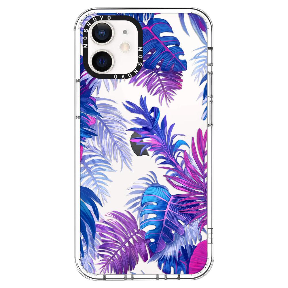 Fancy Palm Leaf Phone Case - iPhone 12 Mini Case