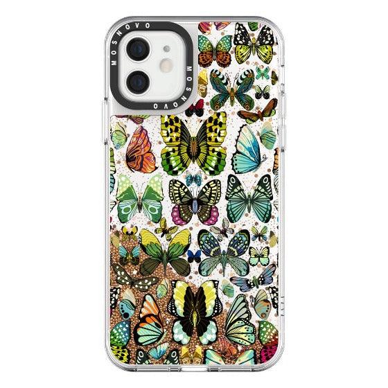 Butterflies Glitter Phone Case - iPhone 12 Case