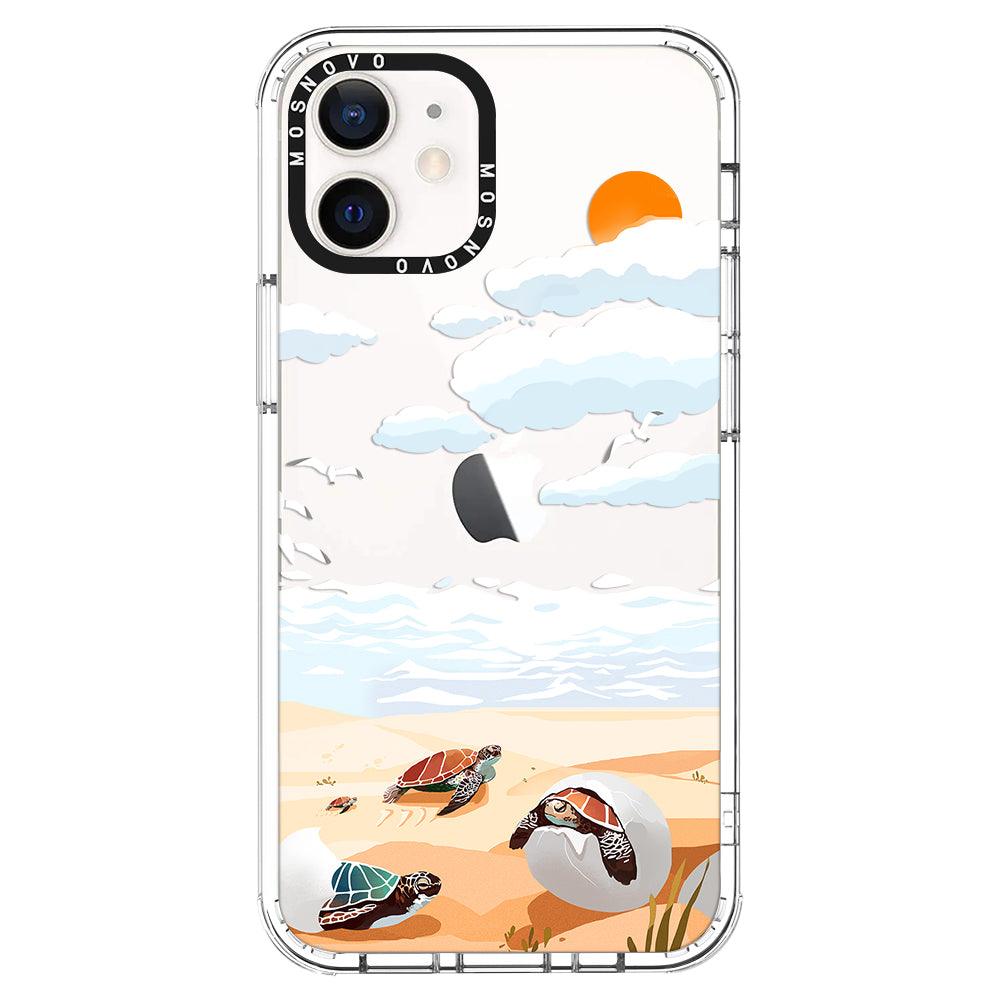 Baby Sea Turtle Phone Case - iPhone 12 Mini Case