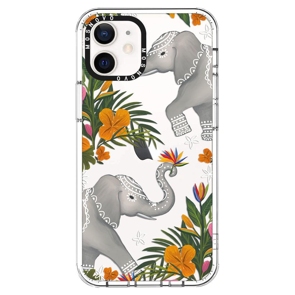 Tribal Elephant Phone Case - iPhone 12 Case