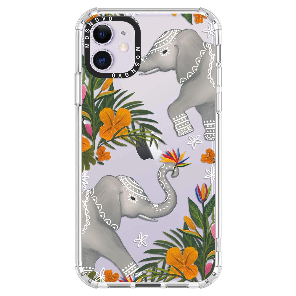 Tribal Elephant Phone Case - iPhone 11 Case