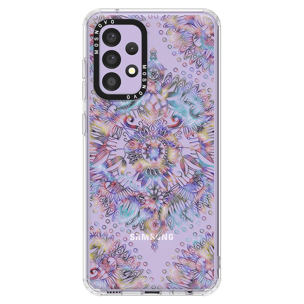 Rainbow Mandala Phone Case - Samsung Galaxy A52 & A52s Case