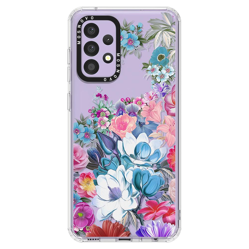 Magnolia Flower Phone Case - Samsung Galaxy A52 & A52s Case