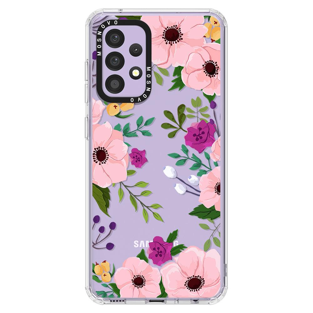 Watercolor Floral Phone Case - Samsung Galaxy A52 & A52s Case