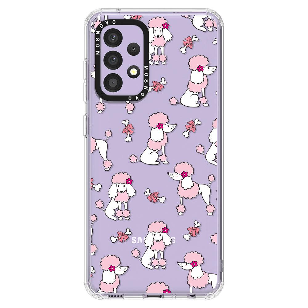 Pink Poodle Phone Case - Samsung Galaxy A52 & A52s Case