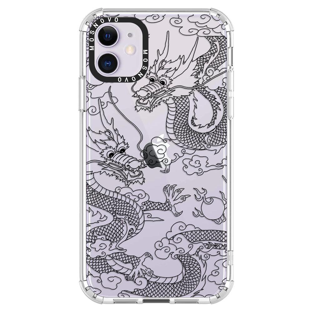 Black Dragon Phone Case - iPhone 11 Case