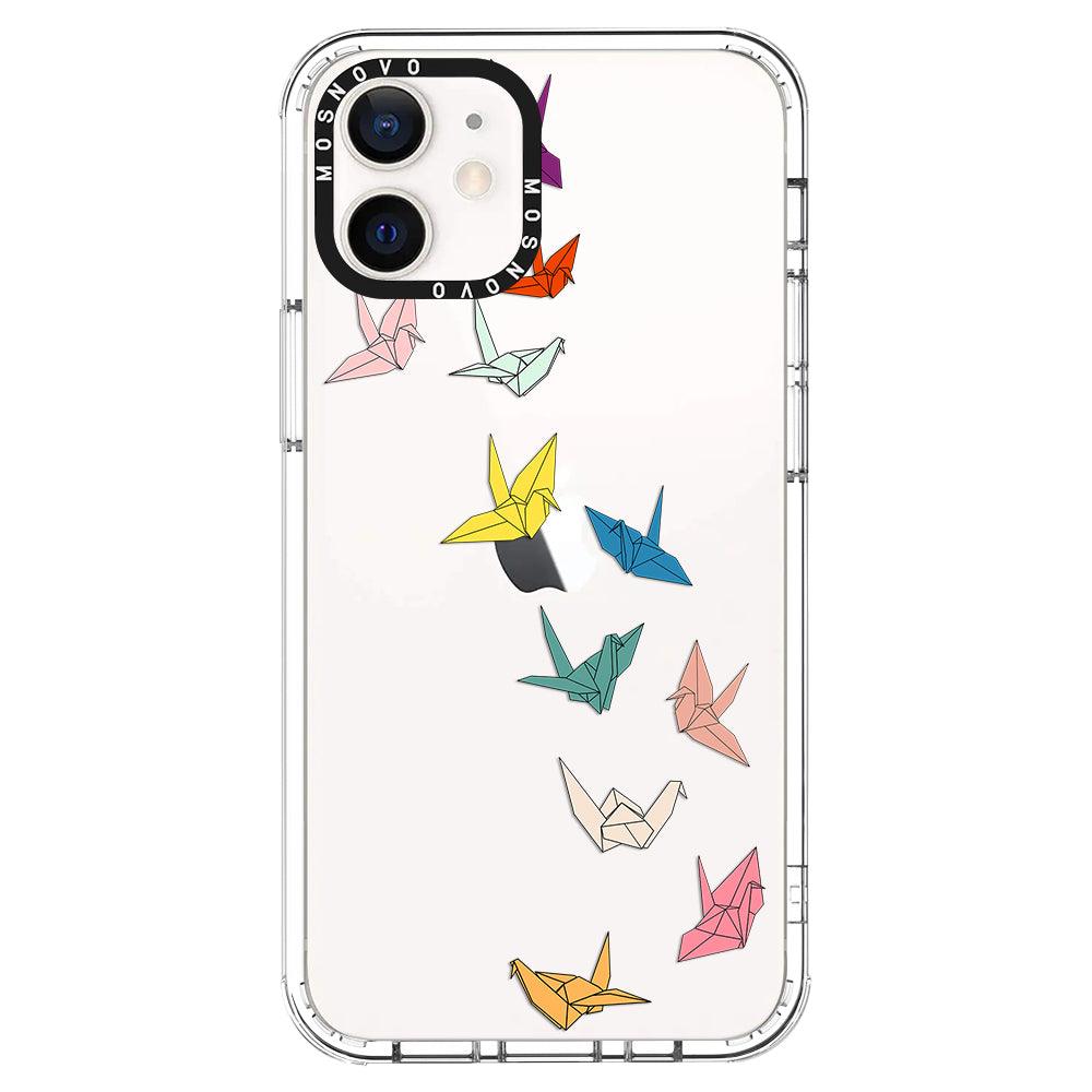 Paper Crane Phone Case - iPhone 12 Case