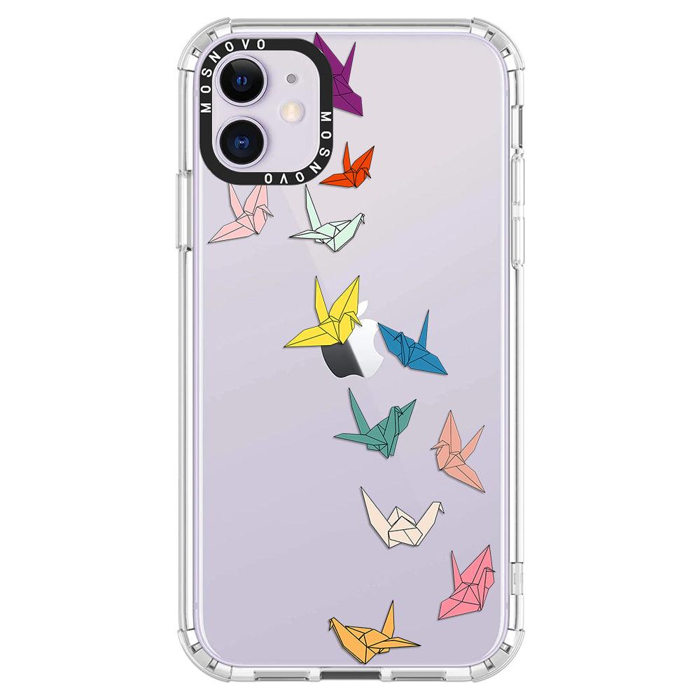 Paper Crane Phone Case - iPhone 11 Case