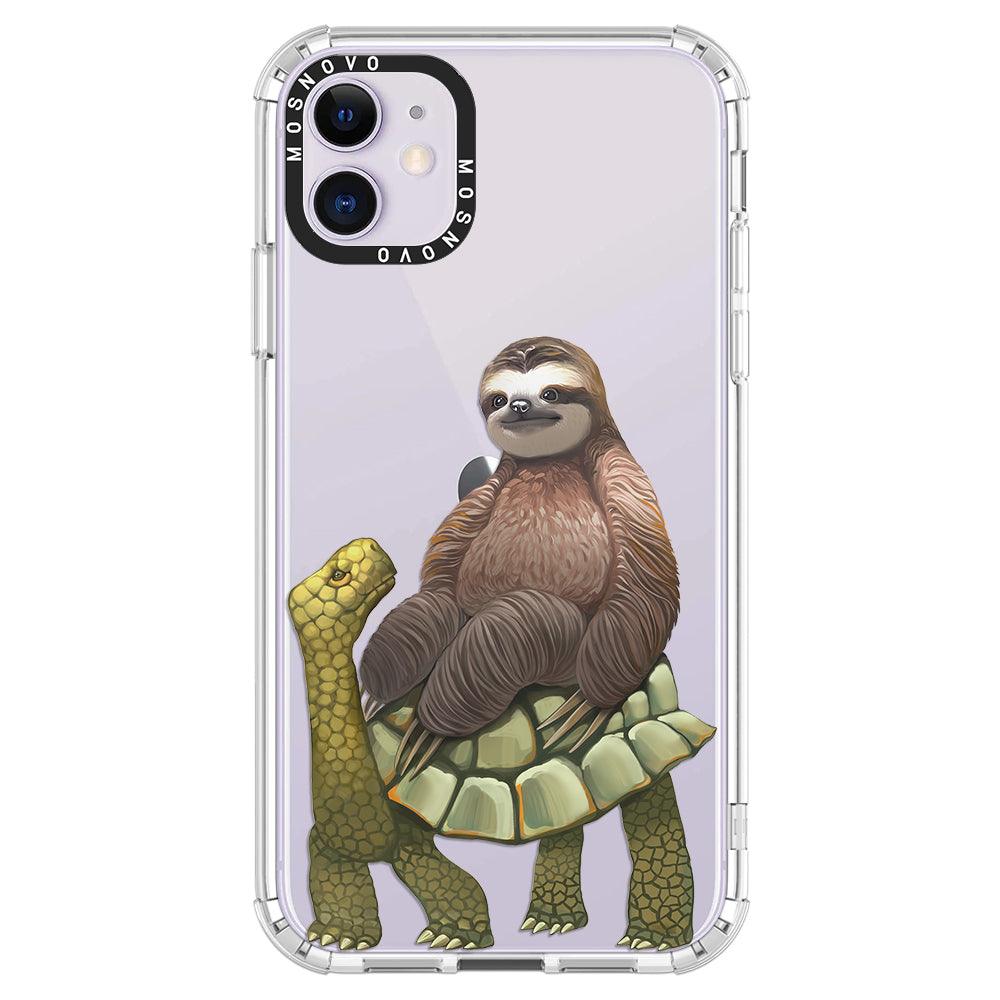 Sloth Turtle Phone Case - iPhone 11 Case