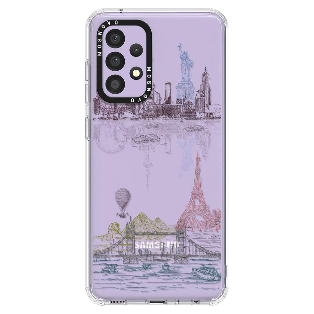 World Landscape Phone Case - Samsung Galaxy A52 & A52s Case