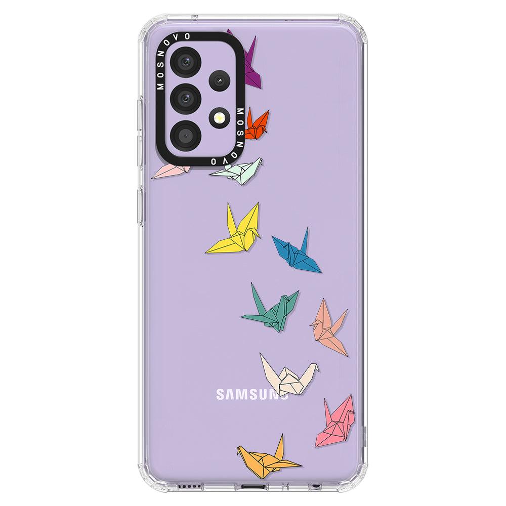 Paper Crane Phone Case - Samsung Galaxy A52 & A52s Case