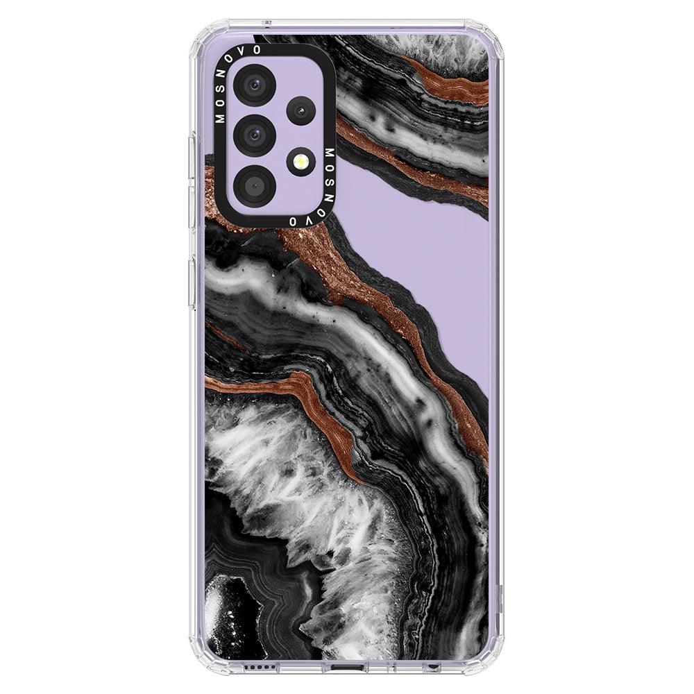 Black Agate Phone Case - Samsung Galaxy A52 & A52s Case