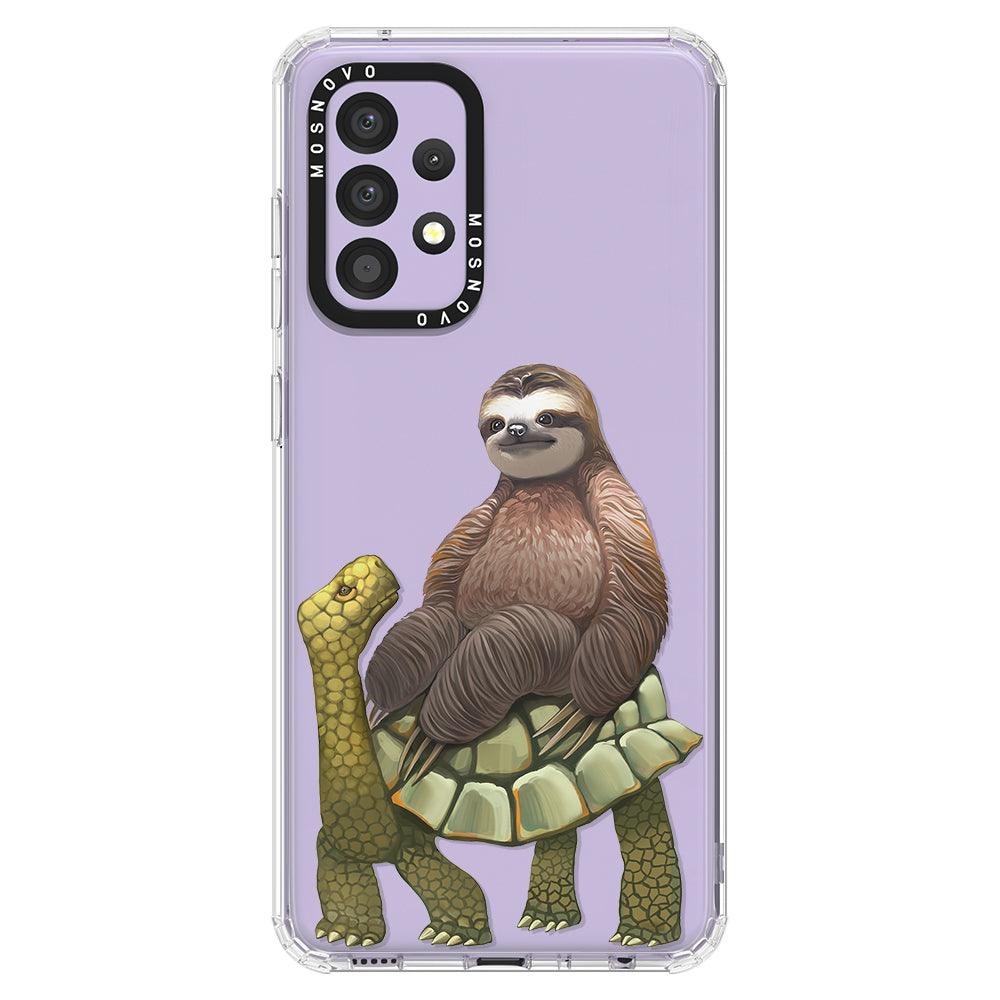 Sloth Turtle Phone Case - Samsung Galaxy A52 & A52s Case