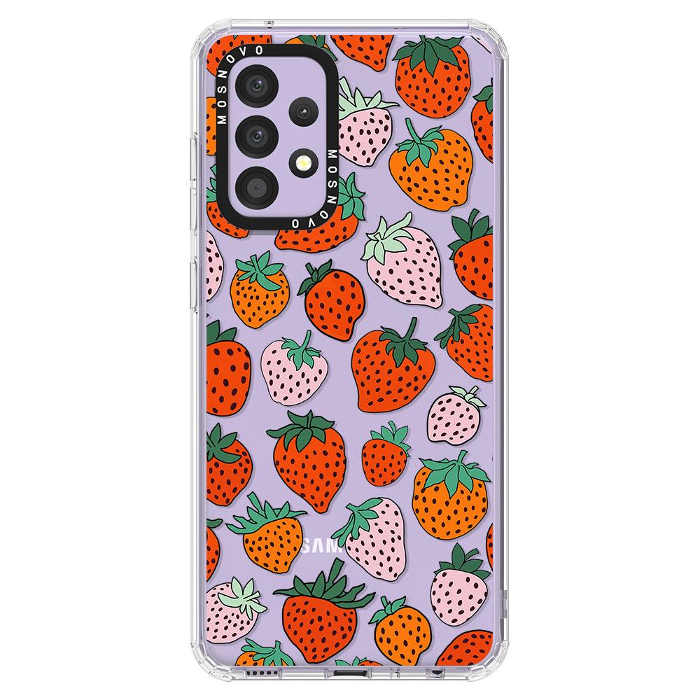 Cute Strawberry Phone Case - Samsung Galaxy A52 & A52s Case