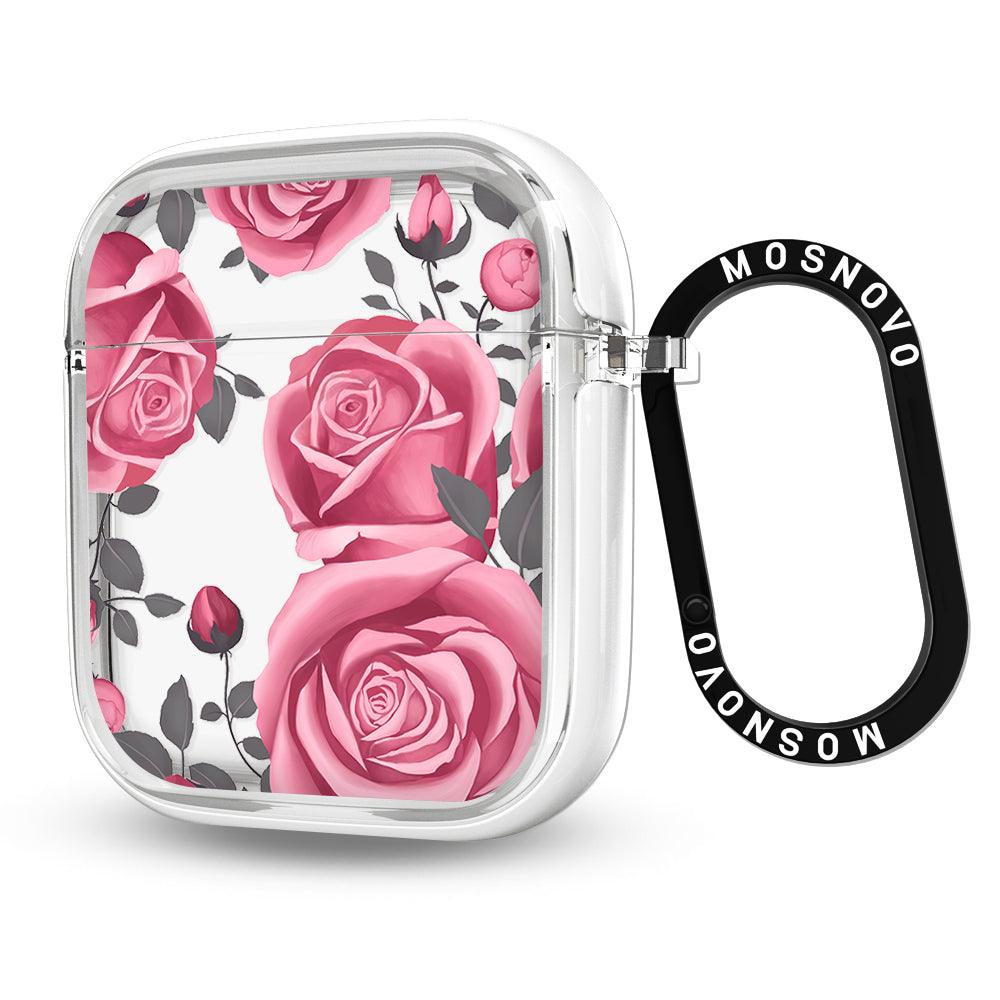 Viva Magenta Flower AirPods 1/2 Case