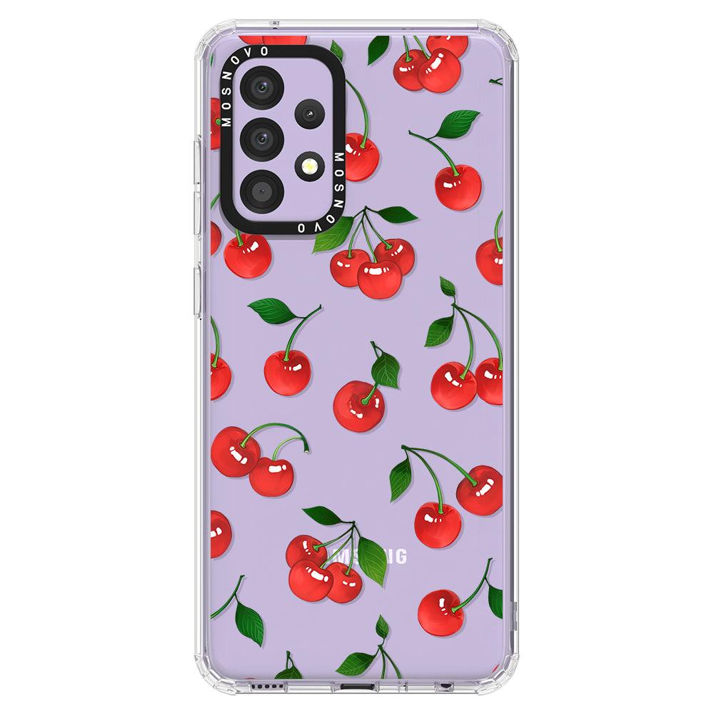 Poppy Cherry Phone Case - Samsung Galaxy A52 & A52s Case