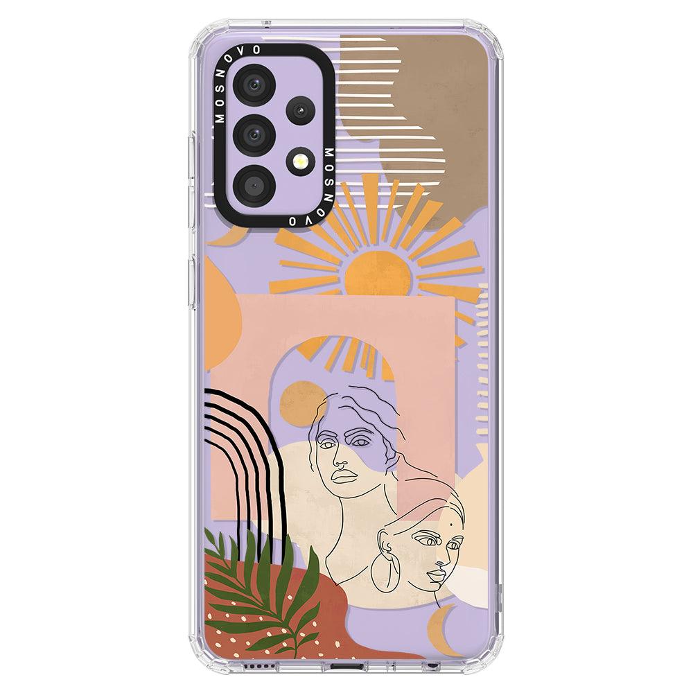 Modern Collage Art Phone Case - Samsung Galaxy A52 & A52s Case