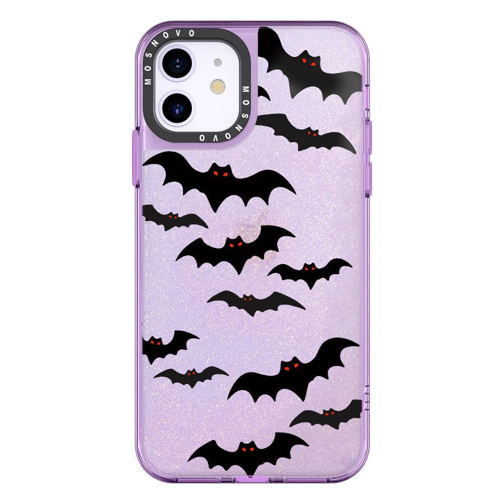 Evil Bat Glitter Phone Case - iPhone 11 Case