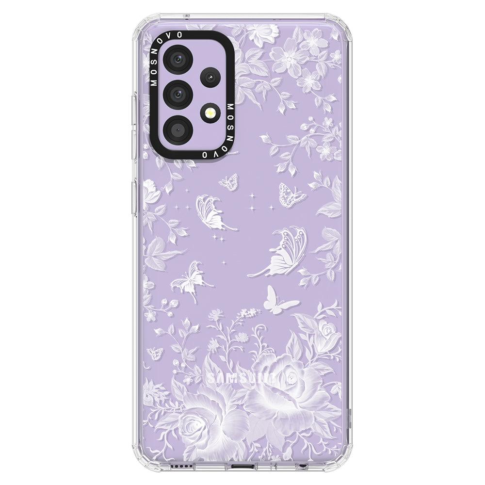 Fairy White Garden Phone Case - Samsung Galaxy A52 & A52s Case