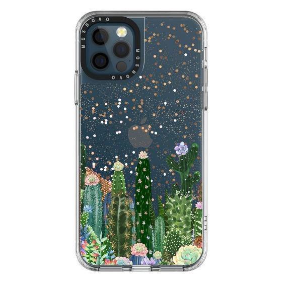 Desert Cactus Glitter Phone Case - iPhone 12 Pro Max Case