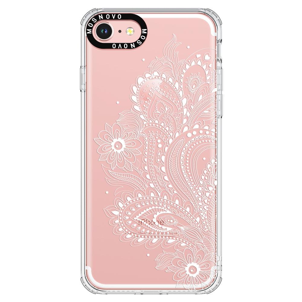 Aesthetic Flower Henna Phone Case - iPhone 8 Case