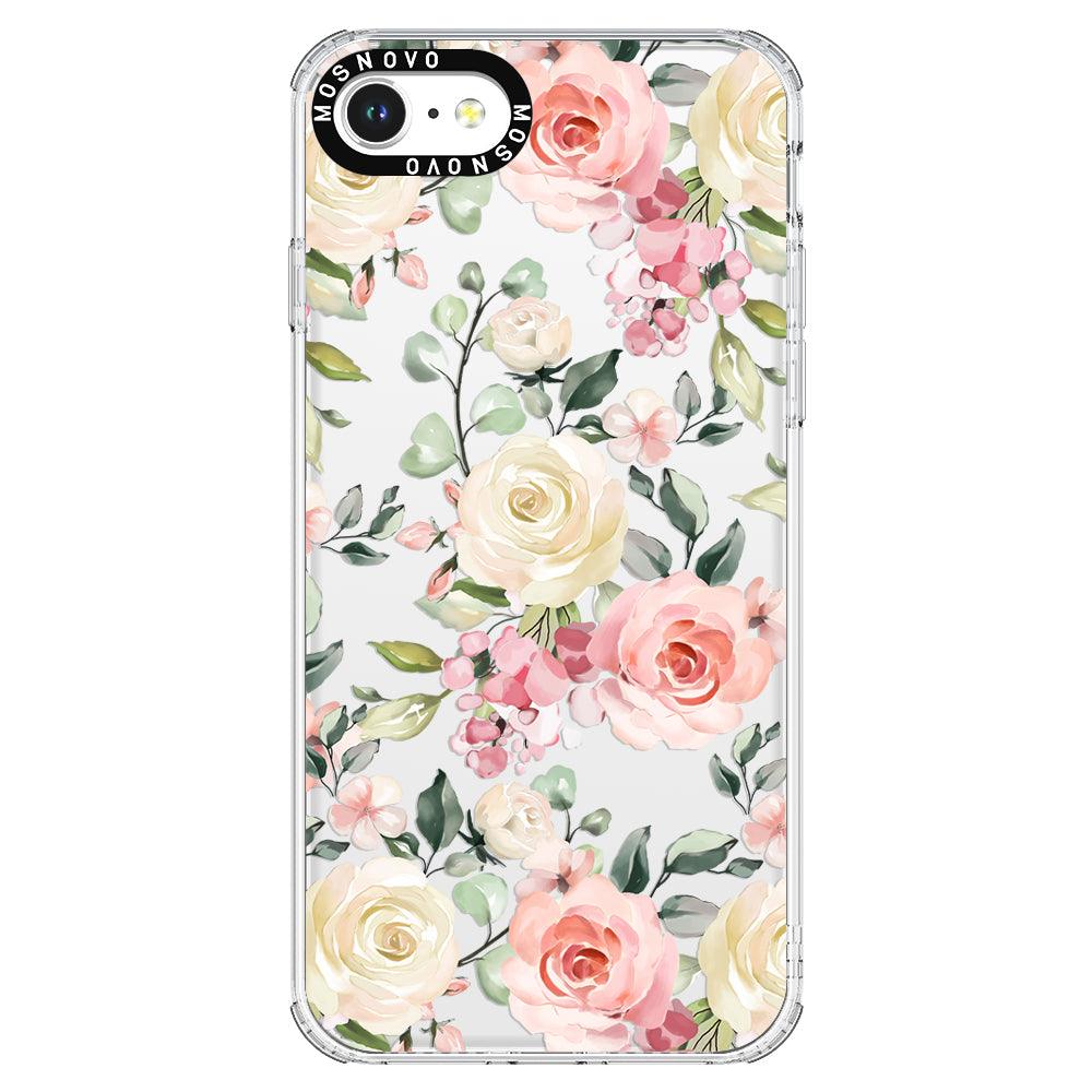 Watercolor Floral Phone Case - iPhone SE 2020 Case