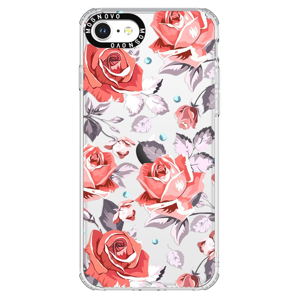 Retro Floral Phone Case - iPhone SE 2020 Case